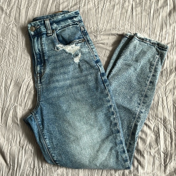 AE Stretch Mom Jeans - Picture 4 of 9